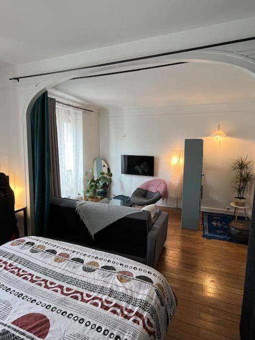 Charmant Appartement Proche Paris Saint-Ouen  Esterno foto