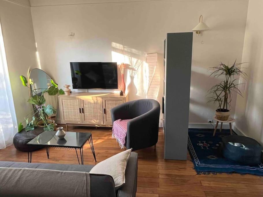 Charmant Appartement Proche Paris Saint-Ouen  Esterno foto